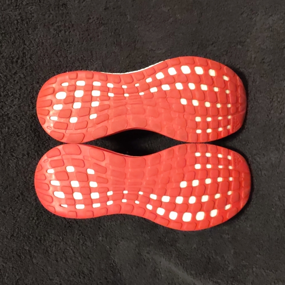 adidas Pure Boost X “Power Red” Floral Workout Running Shoes - Picture 10 of 11